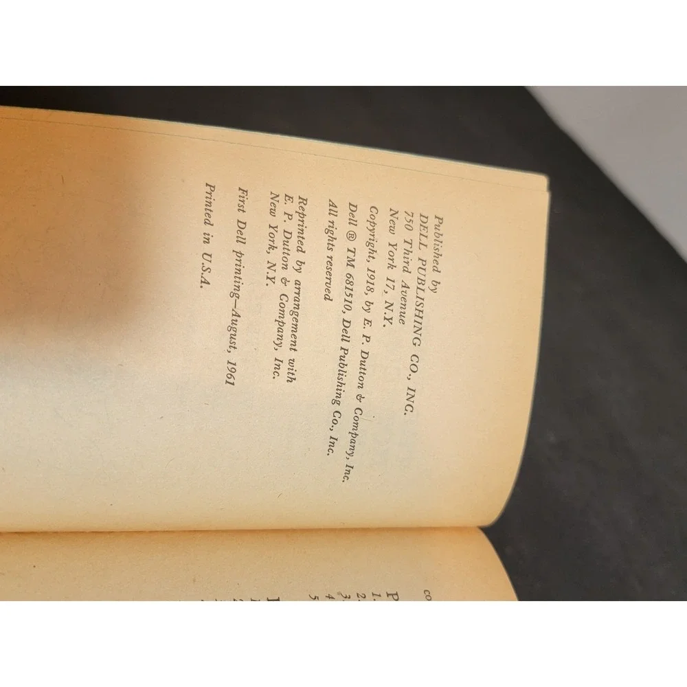 1961‎ The Four Horsemen of the Apocalypse Paperback Vicente Blasco Ibañez Dell